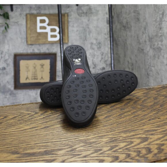 NWT Marc Joseph New York Womens Lexington Loafers Slip On Black Grainy 8.5M - Picture 6 of 8